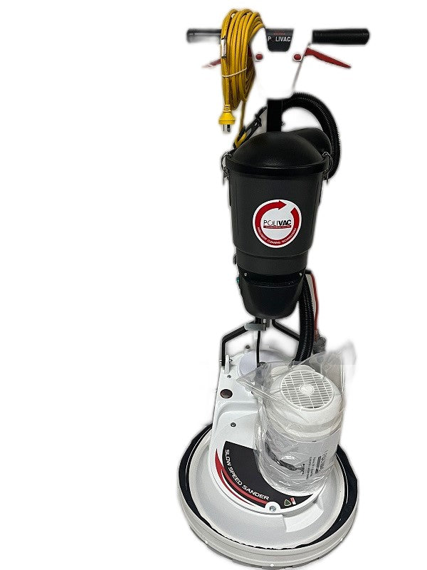 SV25 Slow Speed Sander with dust extraction and ergonomic adjustable handle.