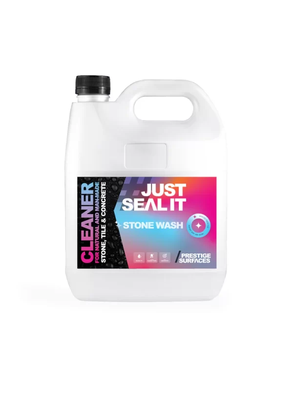 JUSTSEALIT Stone Wash cleaner for stone, tile, and concrete surfaces