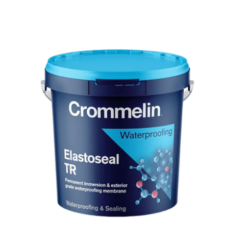 Crommelin Elastoseal TR waterproofing membrane for balconies, gutters, and wet areas