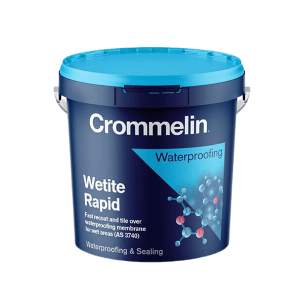 Fast-drying waterproofing membrane – Crommelin Wetite Rapid