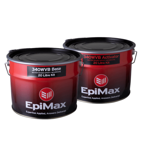 EpiMax 340 WVB for water-based epoxy coatings.