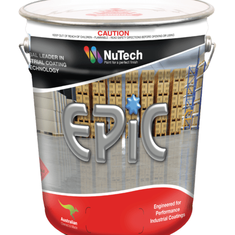 Nutech EPiC Epoxy for premium floor coating.