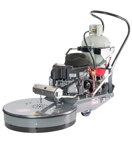 Polivac 60CM Gas Burnisher with Kawasaki V-Twin engine and high-speed burnishing features.