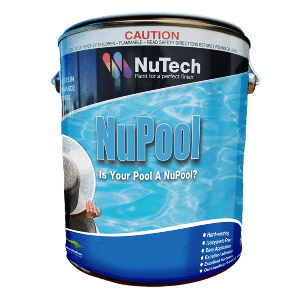 Nupool Chlorinated Rubber for swimming pool coatings.