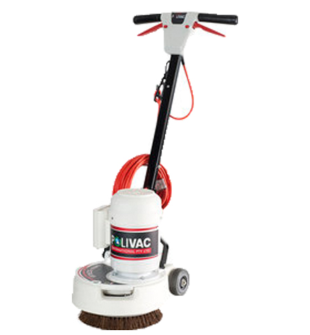 Polivac A23 Mini High-Speed Polisher for compact floor polishing with durable, oil-filled "Polidrive" gearbox