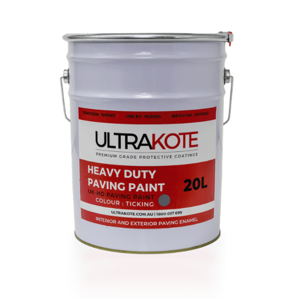 UltraKote Solvent Base Heavy Duty Paving Paint for durable surface coating.