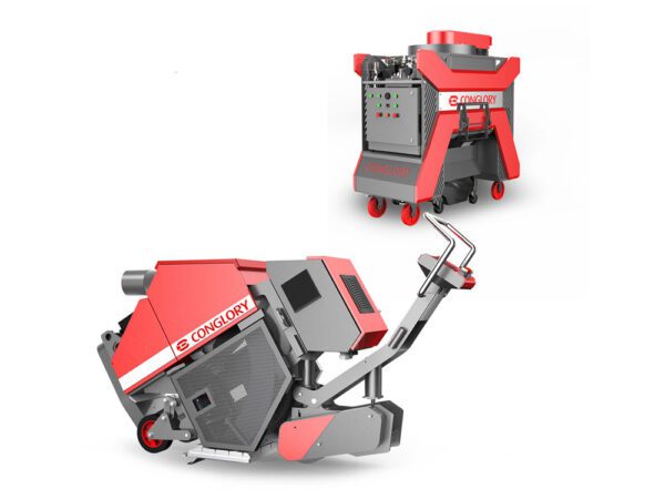 Self-Propelled Shot Blasting Machine CB1-10E and CD-556B Dust control system package at just $52000