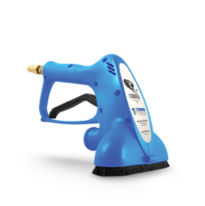 TurboForce Cobra C150 hand-held cleaning tool for tile and stone surfaces.