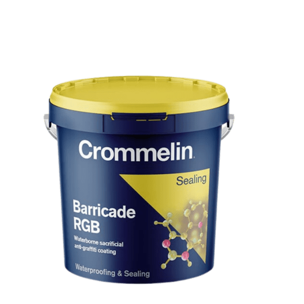 Crommelin Barricade RGB Anti Graffiti Coating for concrete surfaces