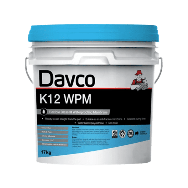 Davco K12 WPM for premium waterproofing membranes.