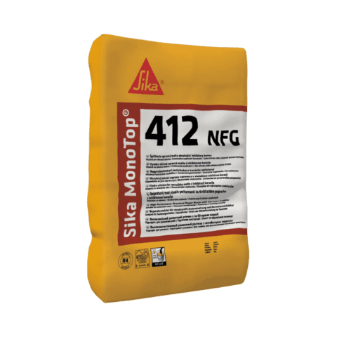 Sika MonoTop 412NFG 20kg for concrete surface repair and protection.