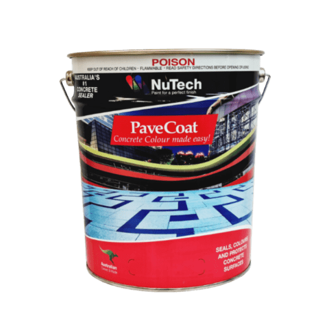 Nutech PaveCoat for durable surface coating.