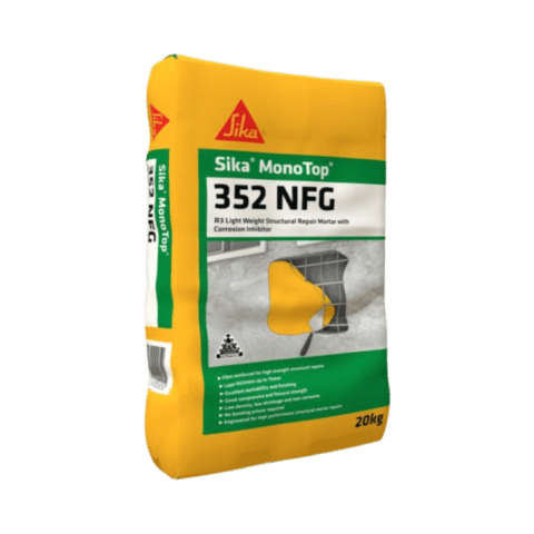 Sika MonoTop 352NFG 20kg for concrete repair and protection