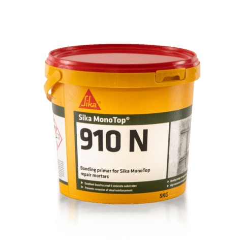 Sika Monotop 910N for bonding and corrosion protection in concrete repairs