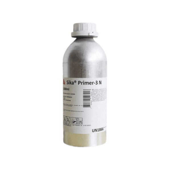 Sika Primer 3 N for surface preparation before adhesive application