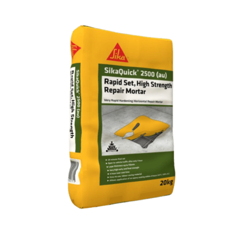 Sika Quick 2500 AU for fast-setting concrete repair