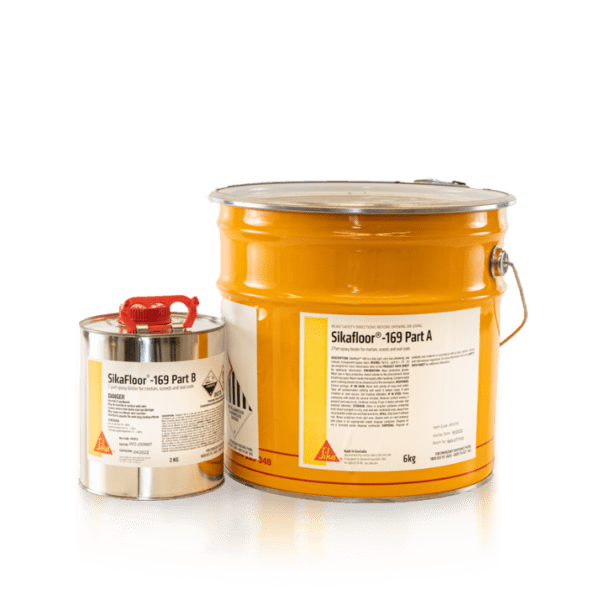 Sikafloor 169 clear epoxy 8kg kit for durable flooring