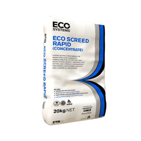 Eco Screed Rapid Concentrate for fast-setting floor screeding