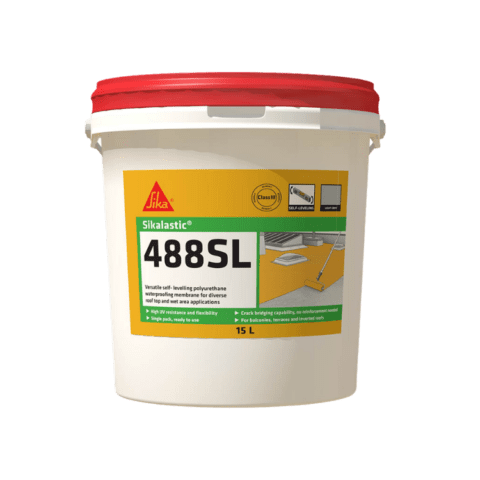 Sikalastic 488 SL for self-leveling waterproof membranes