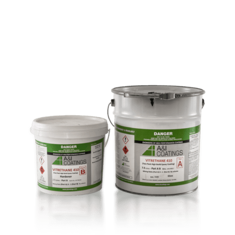 A & I Coatings V410 kit for protective floor coatings.